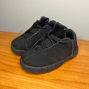 Jordan Team Elite 2 Low Basketball Shoes Triple Black Toddler Baby Size 6c US